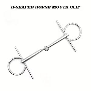 Anillo Ecuestre de Acero Inoxidable de Primera Calidad, Estilo Español y Portugués, con Diseño de Bocado de Caballo, Talla Personalizada - Product Image 1