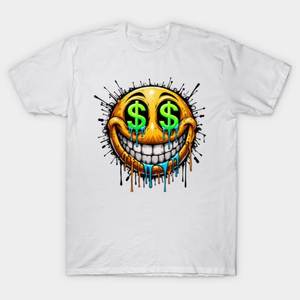 T-shirt blanc pour homme, imprimé à carreaux sur le devant, manches courtes, col rond, coupe classique, style décontracté, tissu en molleton 100% coton, écologique - Product Image 1