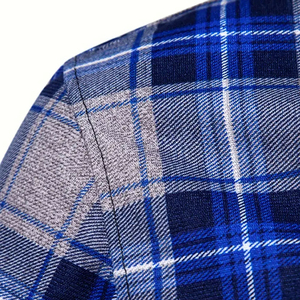 Nueva Camisa de Franela Informal para Hombre, Estilo Urbano, Diseño a Cuadros, Cómoda para Uso Diario - Product Image 5