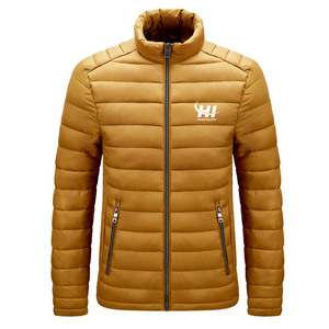 Chaqueta Acolchada para Hombre, Nuevo Diseño, Manga Larga, Nailon/Poliéster, Chaqueta de Invierno - Product Image 1
