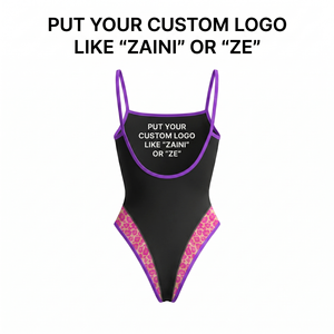 Nouveau bikini taille haute deux pièces boutonné style européen et américain sexy couleur unie sans bretelles 100% polyester avec fermeture avant amovible - Product Image 2