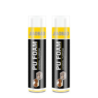 Colle isolante thermique en mousse PU Jiaobao pour les espaces entre les murs des bâtiments, certifiée CE ROHS