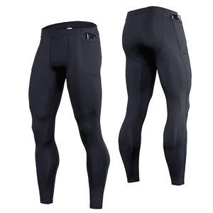 <b>Men</b>’s Athletic Compression Trousers Body Fit <b>Running</b> Training Gym Performance Sports <b>Pants</b> - Product Image 2