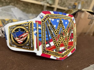 Cinturón de Campeonato de Judo y Lucha MMA Personalizado, Ligero, Transpirable, de Aleación de Zinc, Chapado en Oro, para Eventos y Promociones - Product Image 4