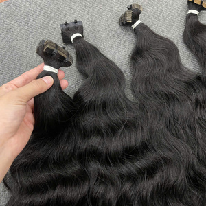 ผมต่อแบบเทปธรรมชาติ ลอนคลื่น ผมแท้ เรมี่แฮร์ ขายส่ง มีสินค้าในสต็อก - Product Image 3
