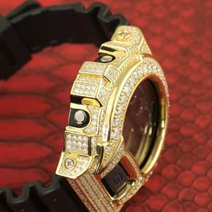 Reloj de Negocios de Aleación de Alta Calidad con Diamantes Cultivados en Laboratorio, Estilo Hip Hop, Personalizado, de 40mm y 20mm, para Hombre, VVS, Regalo - Product Image 2