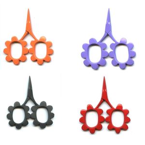 Mini Tijeras de Bordado con Mango de Flor, Tijeras de Punta Fina para Recortar Hilos de Coser, para Punto de Cruz y Bordado - Product Image 2
