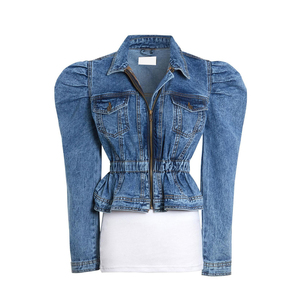 Newest Style Lady Jean <b>Jacket</b> Casual Plain Women <b>Denim</b> <b>Jacket</b> drifit ladies <b>Denim</b> <b>Jackets</b> sexy ladies <b>crop</b> <b>denim</b> jeans <b>jacket</b> - Product Image 4