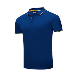 Camiseta de Verano para Hombre de Excelente Calidad, Informal, Transpirable, Ecológica, de Algodón/Poliéster, Lisa, de Manga Corta, Personalizable, Talla Grande, con Logotipo Frontal - Product Image 2