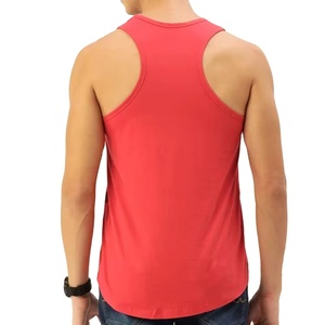 เสื้อกล้ามผู้ชายราคาถูก ผลิตตามสั่ง ผ้าโพลีเอสเตอร์ผสมอีลาสเทน แห้งเร็ว ระบายอากาศดี แฟชั่นเสื้อกล้ามสำหรับผู้ชาย Fortleo - Product Image 3