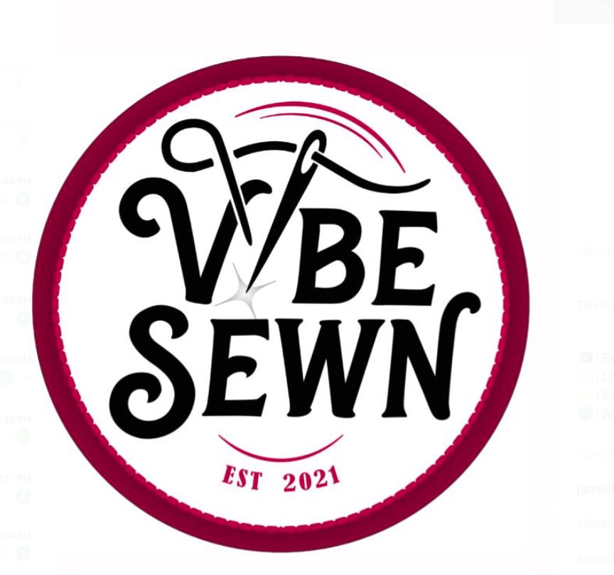 VIBE SEWN logo