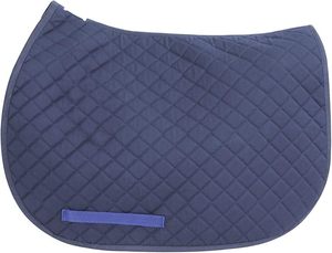 Harrison Howard English Saddle Pad for Horse Riding Non-Slip Suede All Purpose Saddle Pad Soft <b>Cushioning</b> for Horse <b>Back</b> - Product Image 5