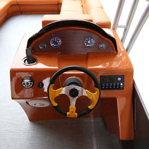 Bateau ponton de luxe haut de gamme de 11 m, bateau commercial pour passagers avec plancher en aluminium soudé pour le tourisme et les centres de villégiature (vente en gros) - Product Image 4