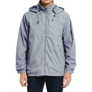 Veste coupe-vent tendance sur mesure pour hommes, fabricant professionnel, faible MOQ, veste coupe-vent - Product Image 6