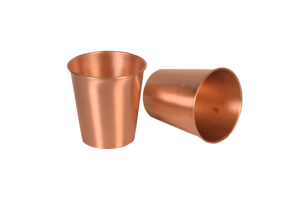 Tasses en cuivre de qualité supérieure, verres à eau écologiques, durables et faits à la main pour une hydratation saine au quotidien - Product Image 2