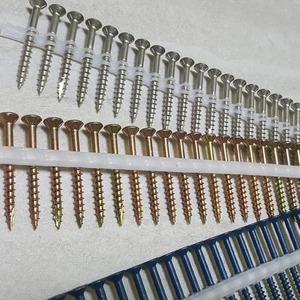 [YOU-ONE <b>Fastening</b> Systems] Quick Drive Type Collated Screws 3.5 to 4.5mm 25 to 80mm Yellow Zinc Strip Collated Screws - Product Image 3