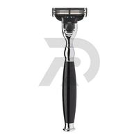 Rasoir à cartouche Prestige à cinq lames en acier inoxydable pour hommes et femmes, personnalisable, double lame de sécurité pour le rasage et les soins personnels
