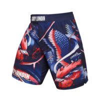 Shorts de sport pour homme COOY LUNDIN, imprimé animal, séchage rapide, taille élastique, impression par sublimation.