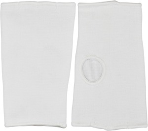 Gants d'entraînement en coton blancs sans doigts avec support de poignet, unisexe, pour la boxe et les arts martiaux, à partir de 14 ans - Product Image 6