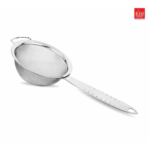 High Quality SS Alisha <b>Strainer</b> soup and juice <b>Colander</b> Extra Fine Mesh Sieve <b>Strainer</b> for Filtering Oil Soup Flour - Product Image 1