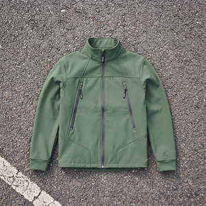 Chaqueta Softshell Ligera de Alta Calidad para Hombre, Estilo Verano, Cortavientos con Capucha y Forro, Impermeable - Product Image 1