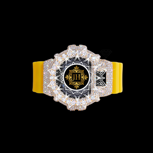 Reloj de Lujo con Cristales de Zafiro y Correa de Acero Inoxidable, con Diamantes de Moissanita y Cuarzo de Alta Calidad, Estilo Joyería de Moda - Product Image 1