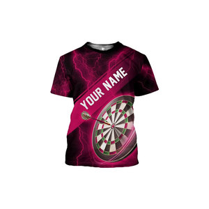 Camisetas Personalizadas con Nombre en 3D, Camisetas Unisex Ecológicas y Transpirables de Mezcla de Poliéster/Algodón para Equipos, Diseño Casual - Product Image 4