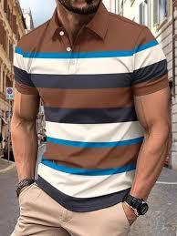 Polo pour homme Micah Corp, séchage rapide, respirant, STREET WEAR, vente en gros - Product Image 3
