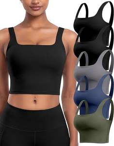 Nuevo Conjunto de Yoga para Mujer Talla Grande, 2 Piezas, Deportivo, Alta Elasticidad, Sin Costuras, Secado Rápido, Elástico en 4 Direcciones, Ecológico y Transpirable - Product Image 2