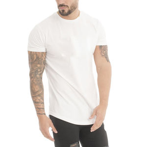 Camiseta OEM lisa para hombre, camiseta de algodón, camiseta ligera, ropa casual, suministro al por mayor - Product Image 4