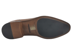 Zapatos Oxford de Vestir para Hombre Dlords, Color Marrón, Piel de Oveja, con Cordones, Punta en Pico, para Oficina y Carrera Profesional, Color Sólido, Suela TRP, para Todas las Temporadas - Product Image 5
