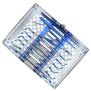 ชุดเครื่องมือถอนฟัน 10 ชิ้น ประกอบด้วยคีมถอนฟันและคีมจับฟัน ทำจากเหล็กกล้าไร้สนิม สำหรับการผ่าตัดถอนฟัน อุปกรณ์ทางการแพทย์สำหรับช่องปาก - Product Image 3