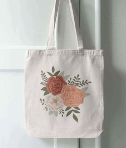 Premium Cotton Tote Bag Minimal Everyday <b>Canvas</b> Carryal - Product Image 5