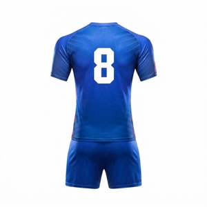 Ensemble d'uniformes de rugby en gros – Maillot et short de rugby personnalisés par sublimation, tenue de sport d'équipe, design drapeau Union Jack - Product Image 4