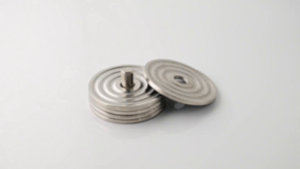 Elegant Round Shape Silver Finished Metal Coaster For Office <b>Table</b> Coffee Tea Holder Stylish <b>Table</b> <b>Protection</b> And Catering Use - Product Image 3