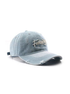 Gorra de Béisbol Personalizada sin Estructura, Tipo Dad Hat, de Poliéster/Algodón, con Cordón, Ajustable, con Logotipo Bordado, de Primera Calidad, para Verano - Product Image 1