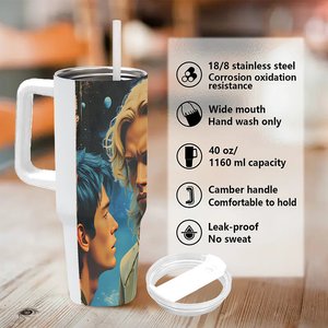 Vaso Térmico de Acero Inoxidable de 40 oz, Personalizado, para Viajes, Retiros Corporativos y Reuniones Fuera de la Empresa - Product Image 5