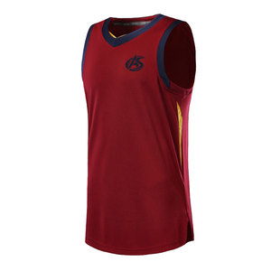 เสื้อบาสเก็ตบอลดีไซน์ใหม่ ใส่สบาย สีพื้น เสื้อบาสเก็ตบอลสำหรับฝึกซ้อม - Product Image 1