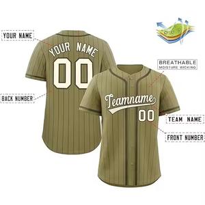 Camiseta de Béisbol al por Mayor 2026, Camiseta de Béisbol Personalizada de Alta Calidad con Nombre para Adultos, Camisetas de Béisbol de Marca de Primera Calidad en Venta - Product Image 4