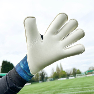 Nouveaux gants de gardien de but professionnels pour adultes avec protection des doigts, matériau PU épais, antidérapants, fermeture à lacets réglable - Product Image 3