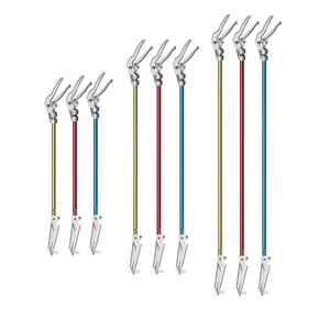 Nuevo Lanzamiento: Palo Retráctil Manual de Acero Inoxidable Sólido y Duradero para Captura de Serpientes, Suministros para Reptiles, Trampas Innovadoras y Fáciles para Atrapar Cobras - Product Image 3