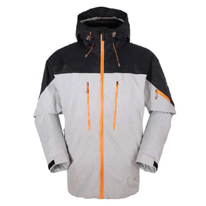 Men's Casual Outdoor Full Zip Cordura Hardshell Hooded Blouson <b>Jacket</b> Waterproof Washed Lightweight Windproof Breathable Plus - Product Image 1