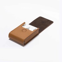 Caja de Almacenamiento de Póquer de Cuero Ecológico de Alta Calidad con Cierre Magnético, Personalizable, de Calidad Profesional, para Fichas de Póquer de Arcilla Individuales