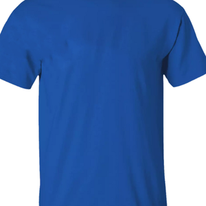 Camisetas Personalizadas de Manga Corta Azules con Bordado Phi Beta Sigma, Cuello Redondo, Corte Regular, Estilo Casual, de Algodón Jersey - Product Image 2