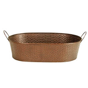 Rustic Zinc Oval Plant <b>Pot</b> Vintage Galvanized Metal Planter Tub Wholesale Decorative Flower <b>Pot</b> For Home Garden Galvanized <b>Pot</b> - Product Image 5