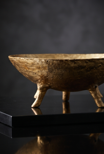Support surélevé unique en métal robuste avec texture de coulée pour vaisselle de cuisine et de table - Product Image 4