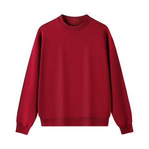 เสื้อสเวตเชิ้ตผ้าฝ้ายแบบ OEM ผลิตตามสั่ง ผ้าฟลีซเนื้อนุ่ม ทรงโอเวอร์ไซส์  ขั้นต่ำในการสั่งซื้อน้อย เหมาะสำหรับแบรนด์สตรีทแวร์ในสหรัฐอเมริกา - Product Image 5