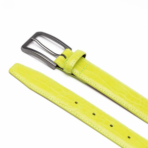 Ceintures en cuir pour hommes, design personnalisé, populaires, avec boucle en acier, durables, élégantes, tendance, de la plus haute qualité - Product Image 2