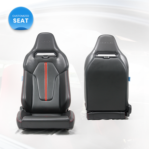 Chaise de jeu professionnelle en cuir PU, ergonomique, dossier haut, siège d'ordinateur inclinable, style racing, pivotante, chaise de bureau pour gamer - Product Image 1