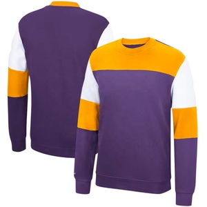 Sweatshirts à col rond surdimensionnés unisexes en coton de haute qualité Utilisation hivernale personnalisée Techniques brodées - Product Image 6